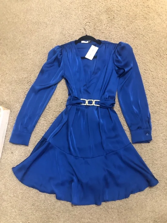 Tiffany & Tomato Dress Size S Blue - Picture 4 of 7